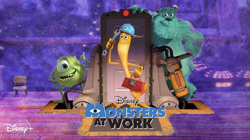 Llega la serie de Monstruos S.A. a Disney+